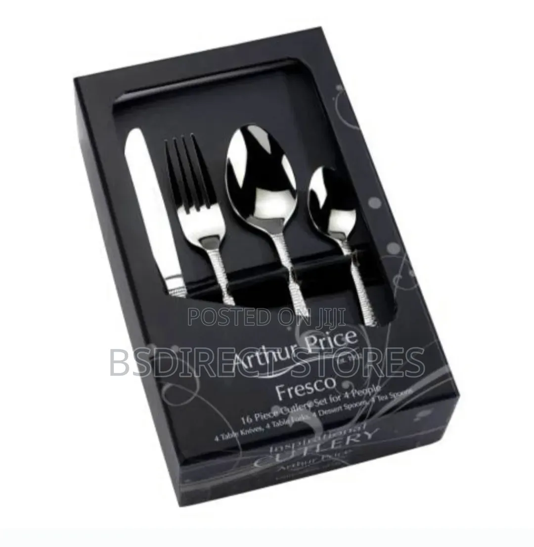 Arthur Price Fresco 16 Piece Stainless Steel Cutlery Gift Box Set