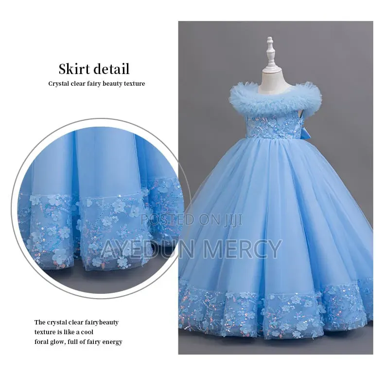 Beautiful Girlss Ball Gown
