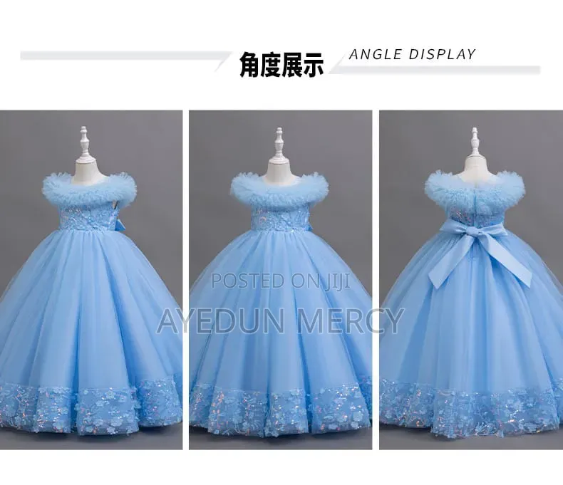 Beautiful Girlss Ball Gown