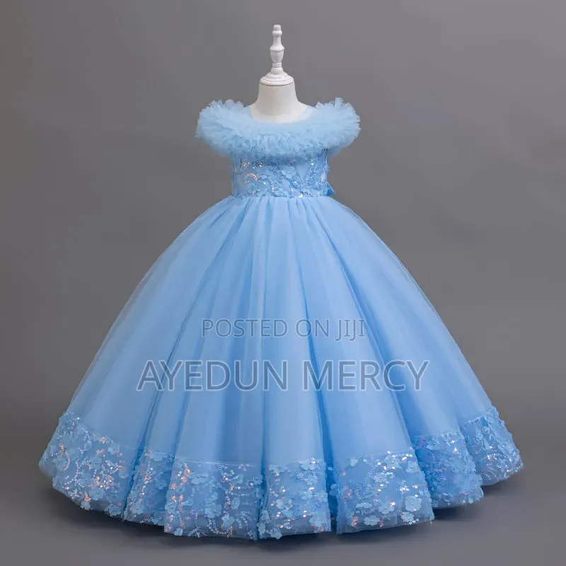 Beautiful Girlss Ball Gown