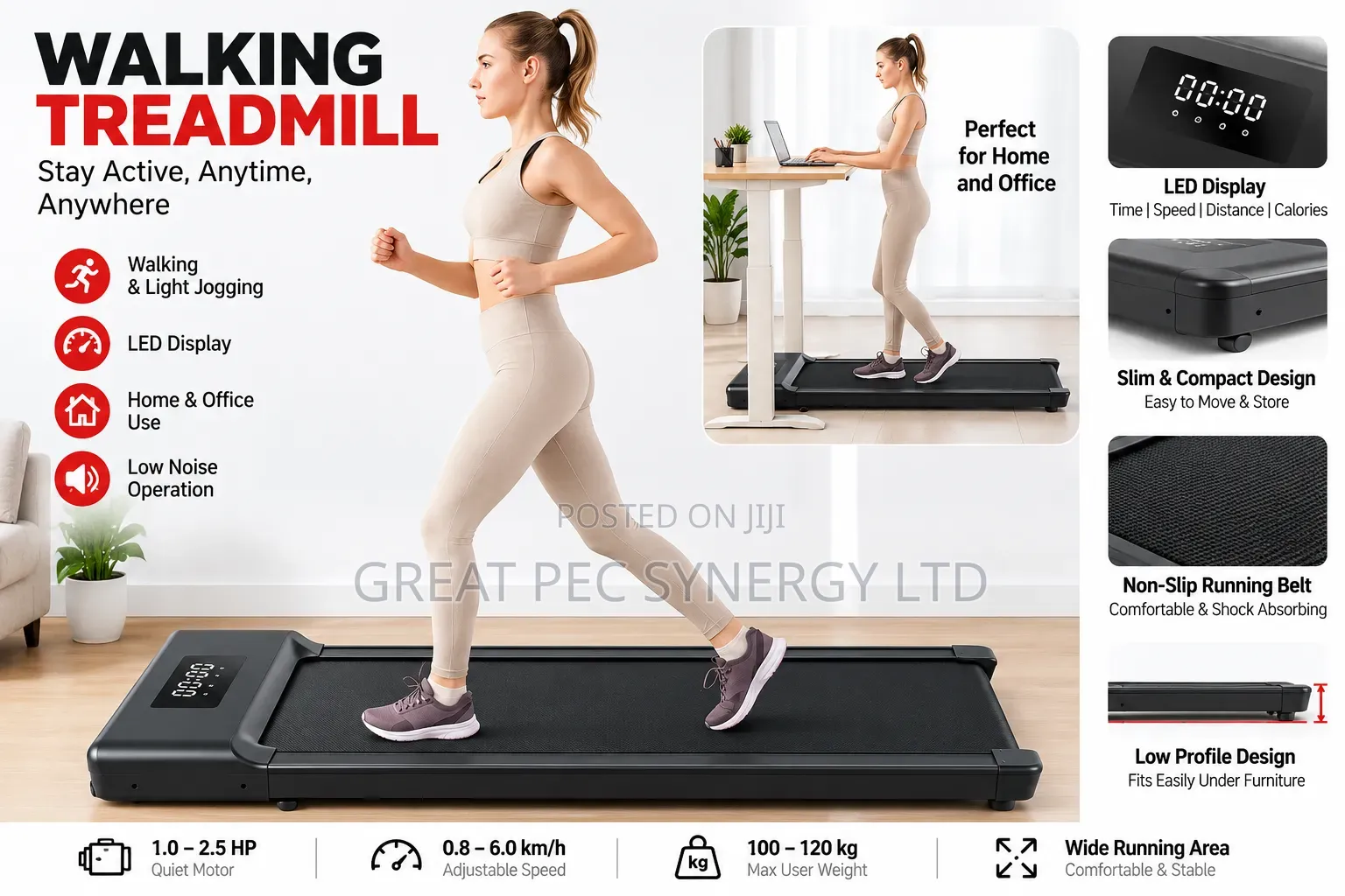 Walking Pad and Treadmill