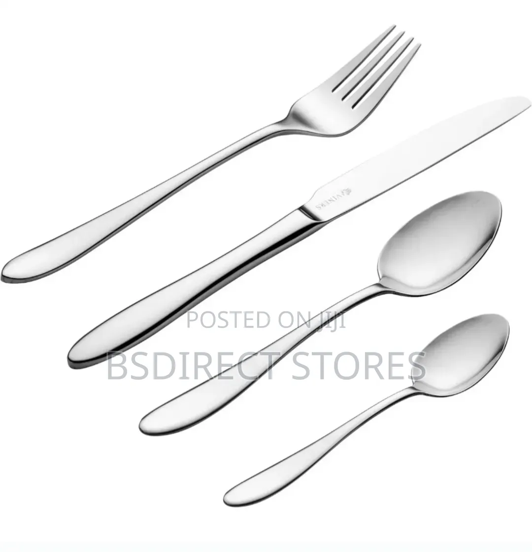 Viners 16 Piece Stainless Steel Boston Luxury Sleek Mirror Finish