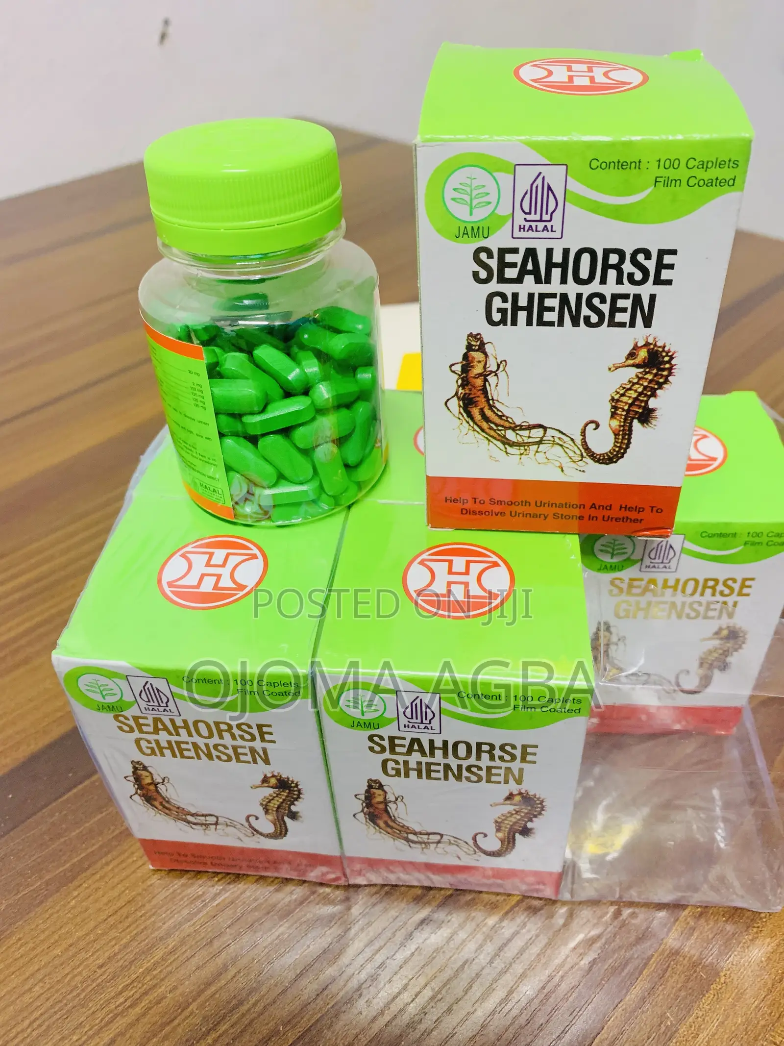 Urinary Discomfort Caplets for MEN (Seahorse Ghensen)