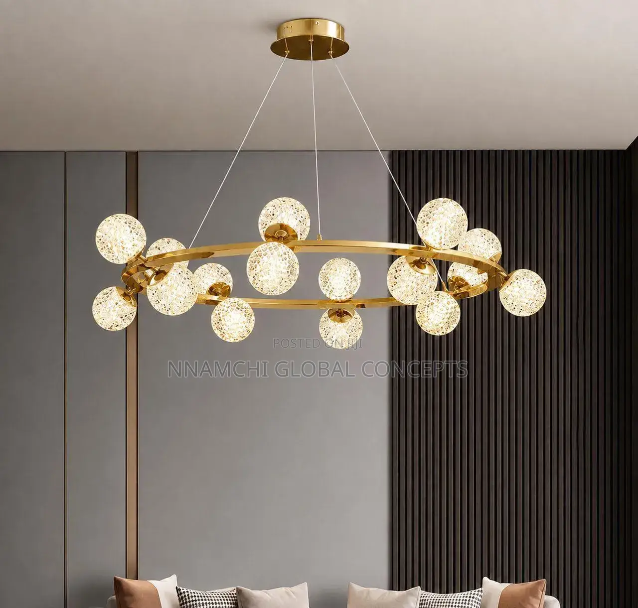 OUFULA Contemporary Restaurant Chandelier Creativity Living Room