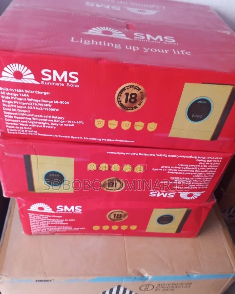 12kwa 48v SMS Hybrid Inverter