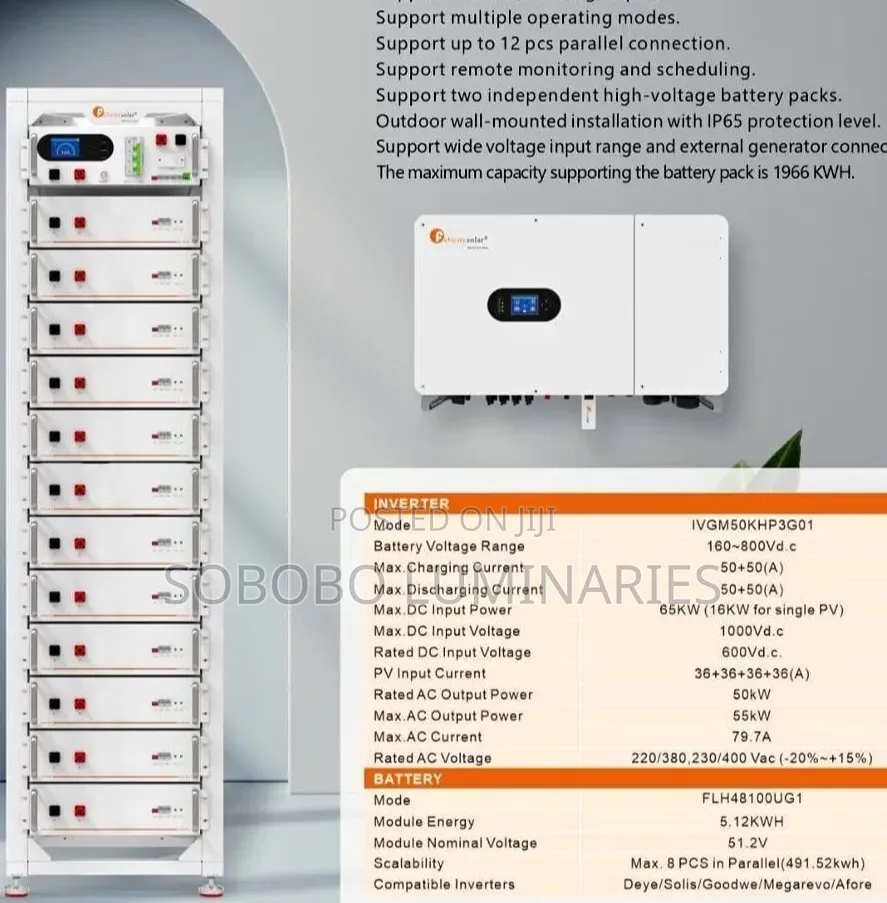 High Voltage 60 KWH/ 50 Kva Felicity