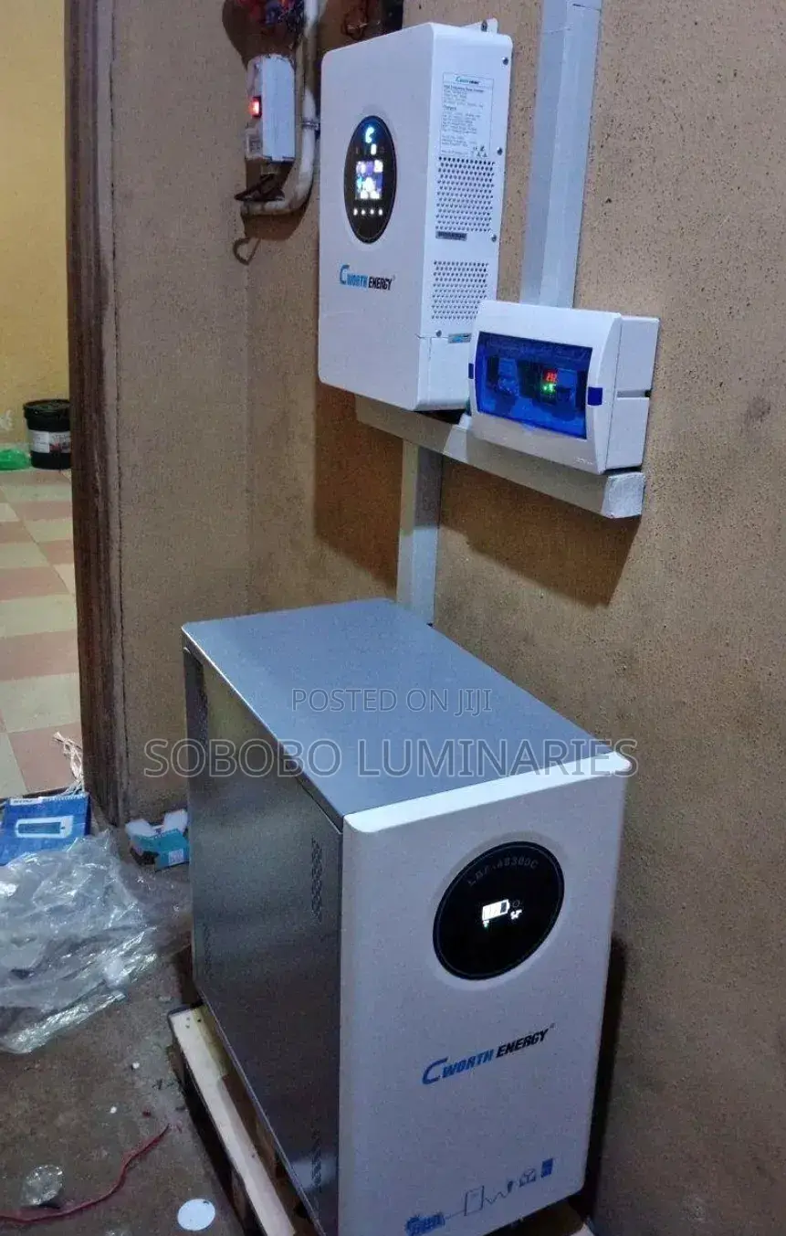 Premium Solar System With Installation. 15kw Lithium Battery 51v