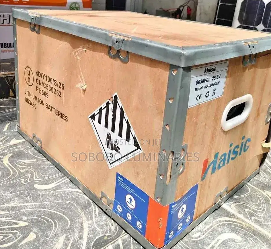 8kwh24V Haisic Solar Lithium Lon Battery