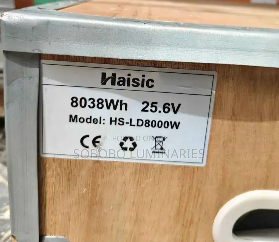 8kwh24V Haisic Solar Lithium Lon Battery