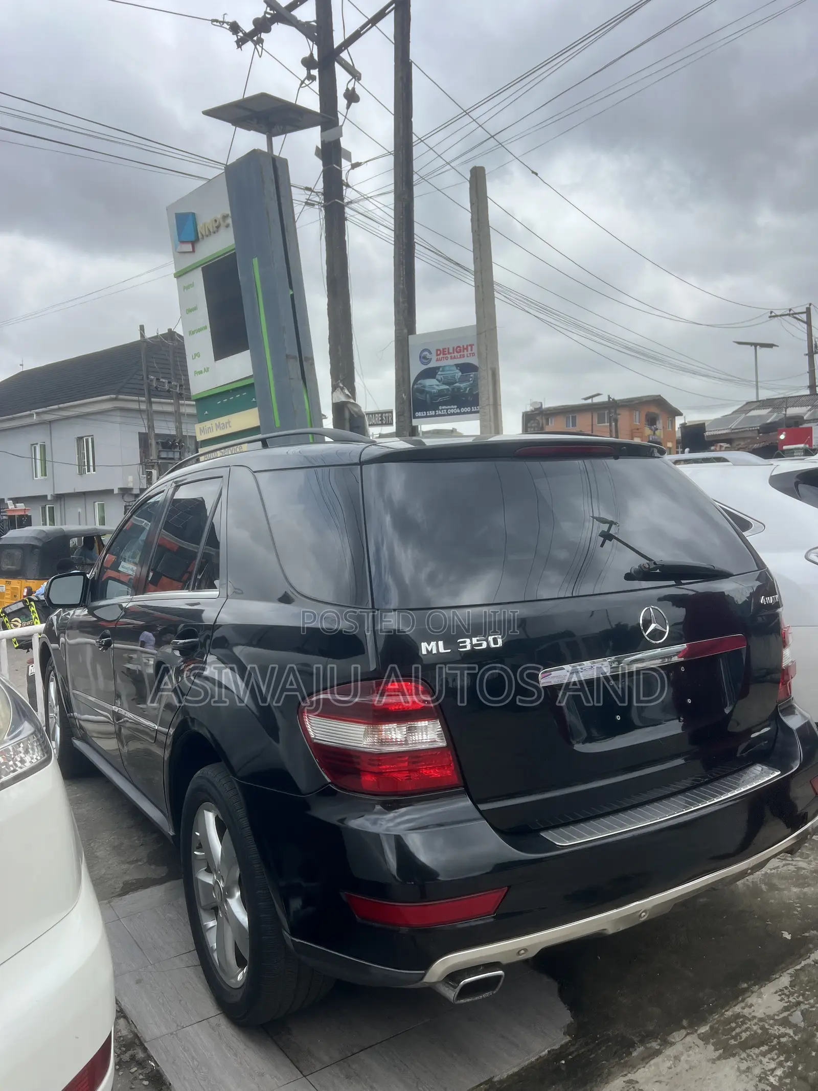 Mercedes-Benz M Class ML 350 4x2 2010 Black