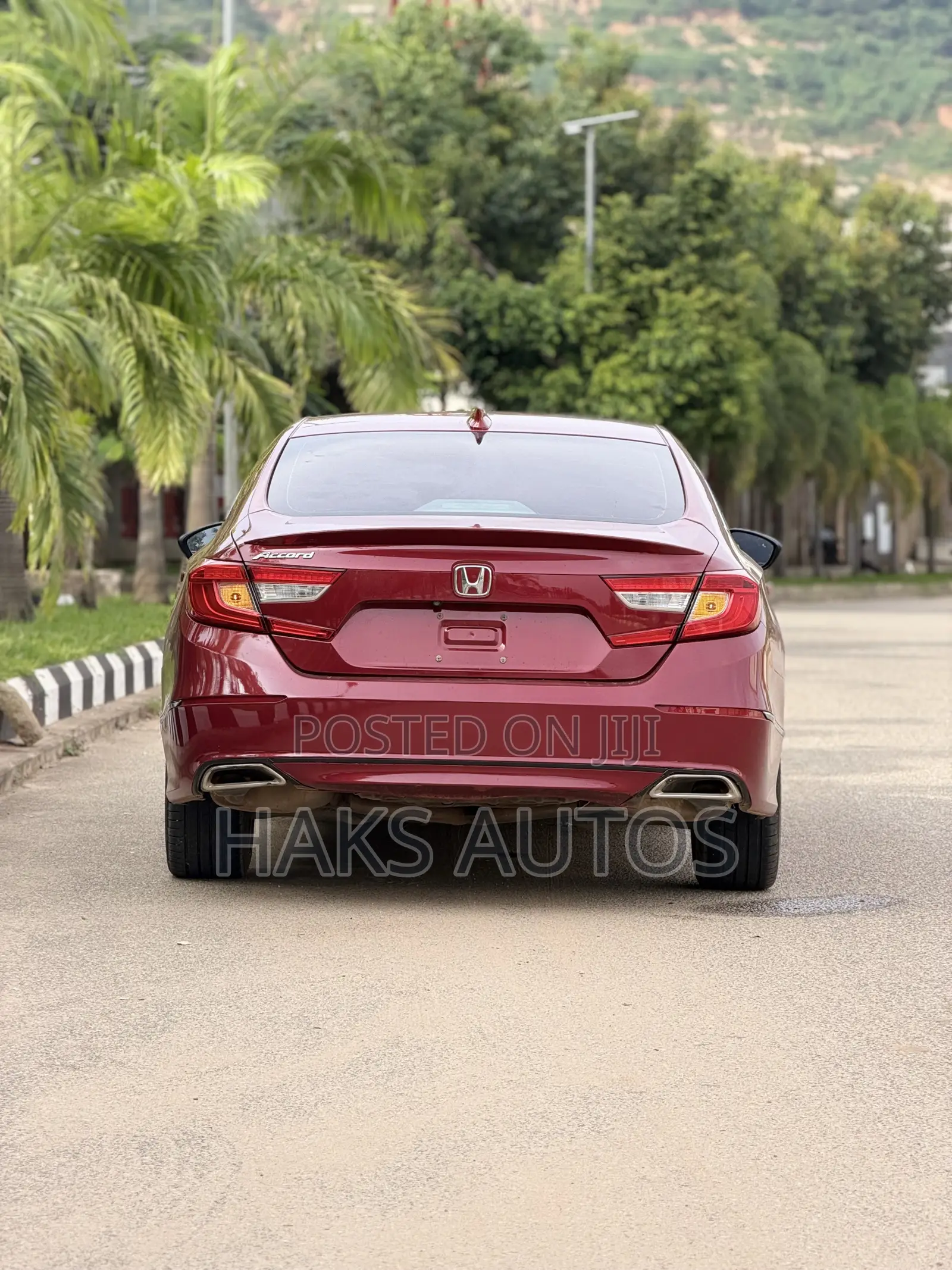 Honda Accord EX-L 2.0T 2018 Burgundy