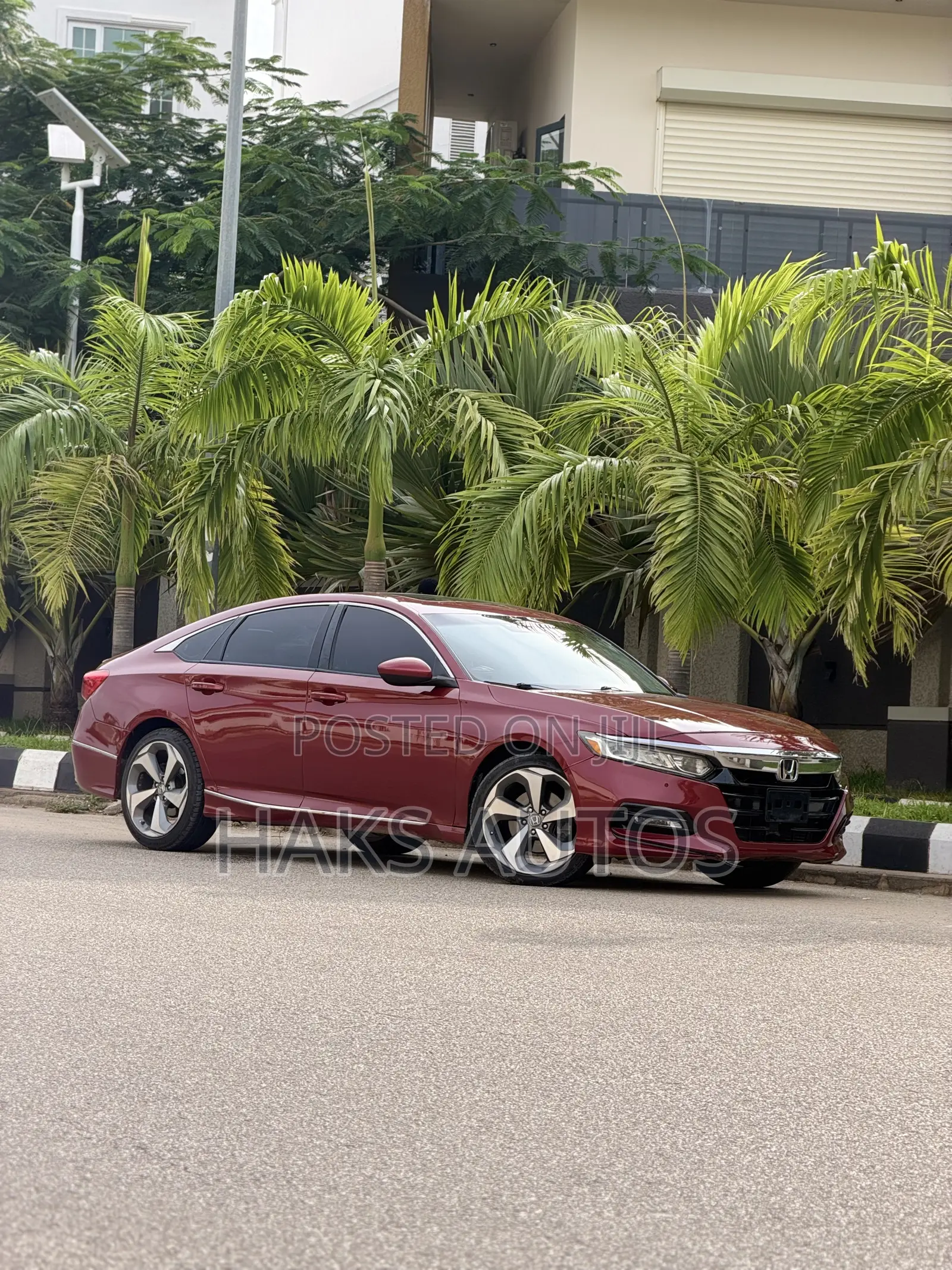 Honda Accord EX-L 2.0T 2018 Burgundy