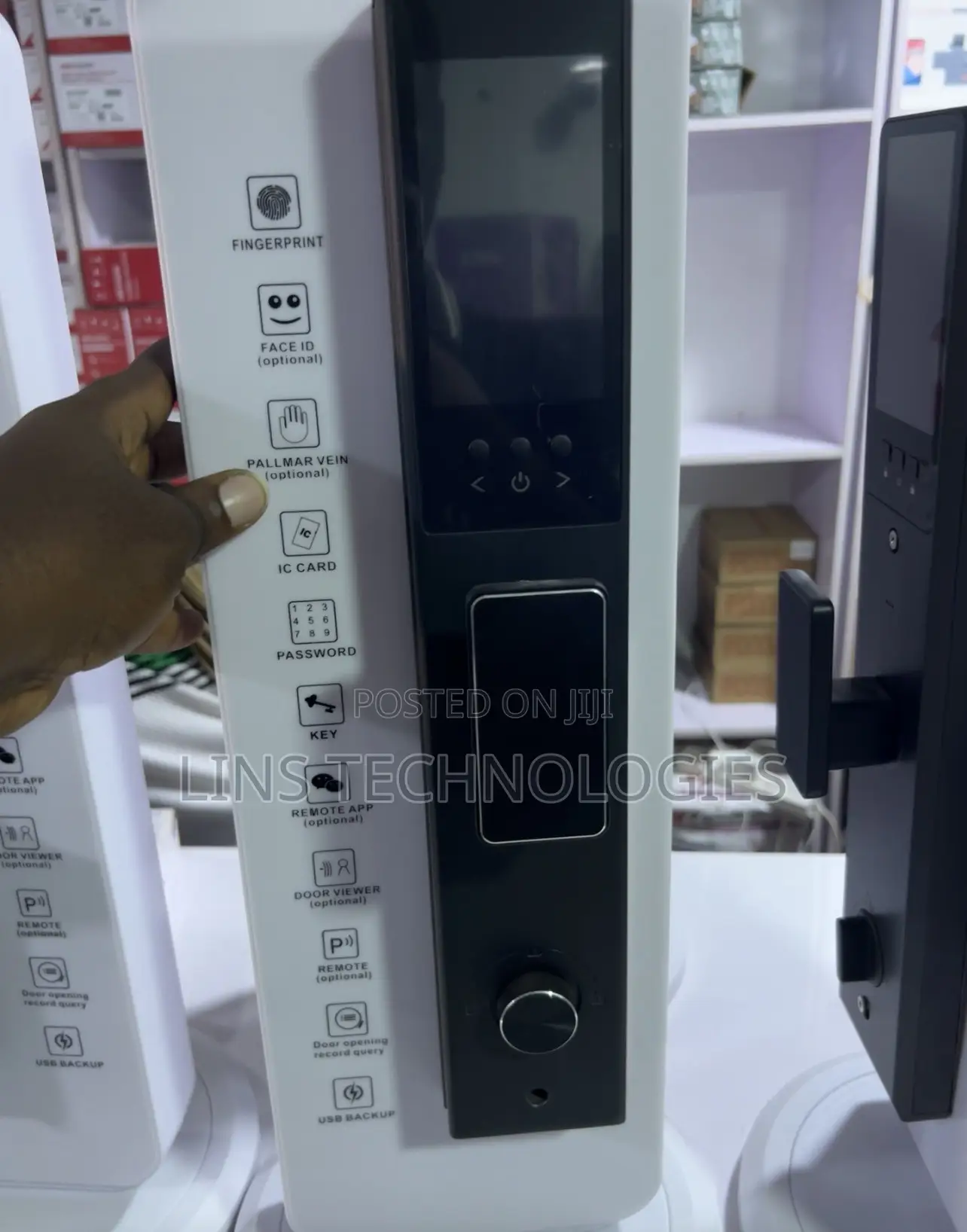 Tuya Pure Metal Facial Recognition Smart Lock