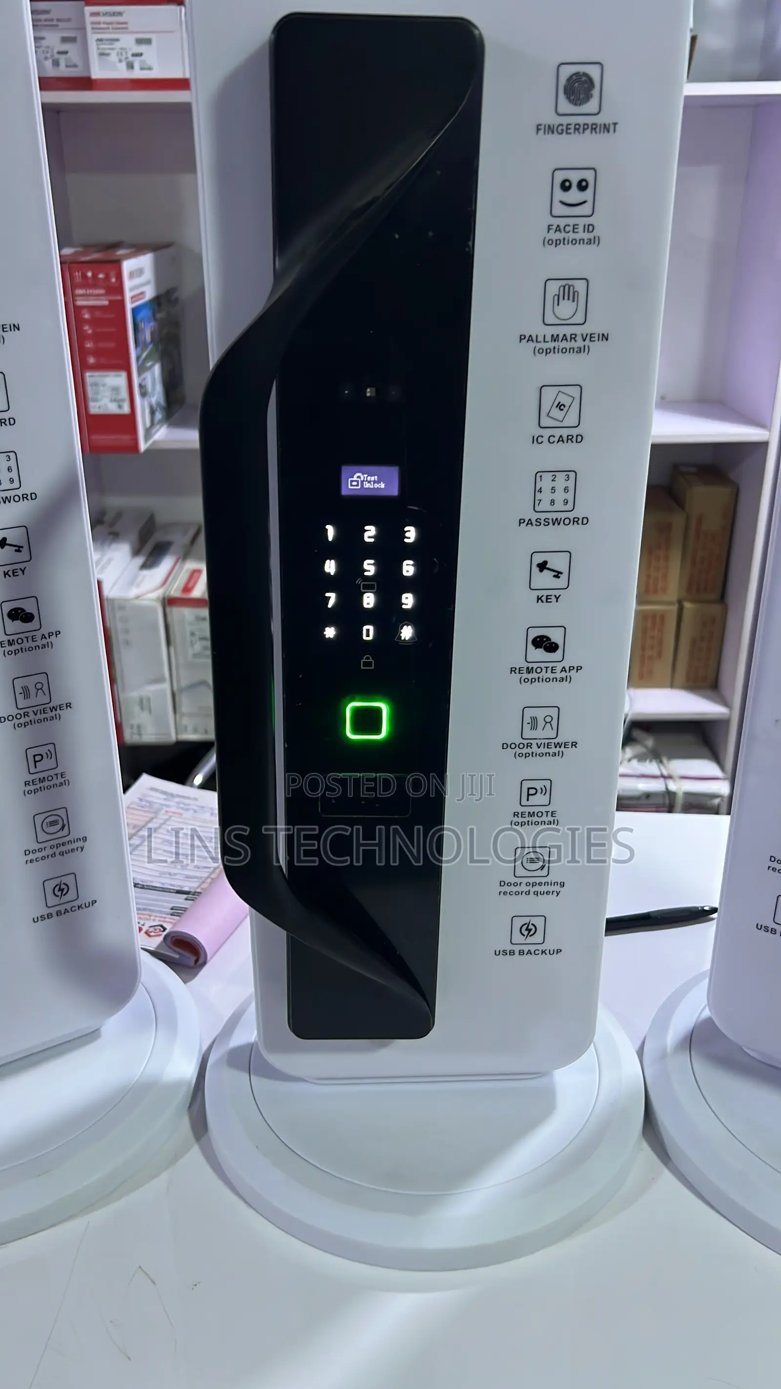Tuya Pure Metal Facial Recognition Smart Lock