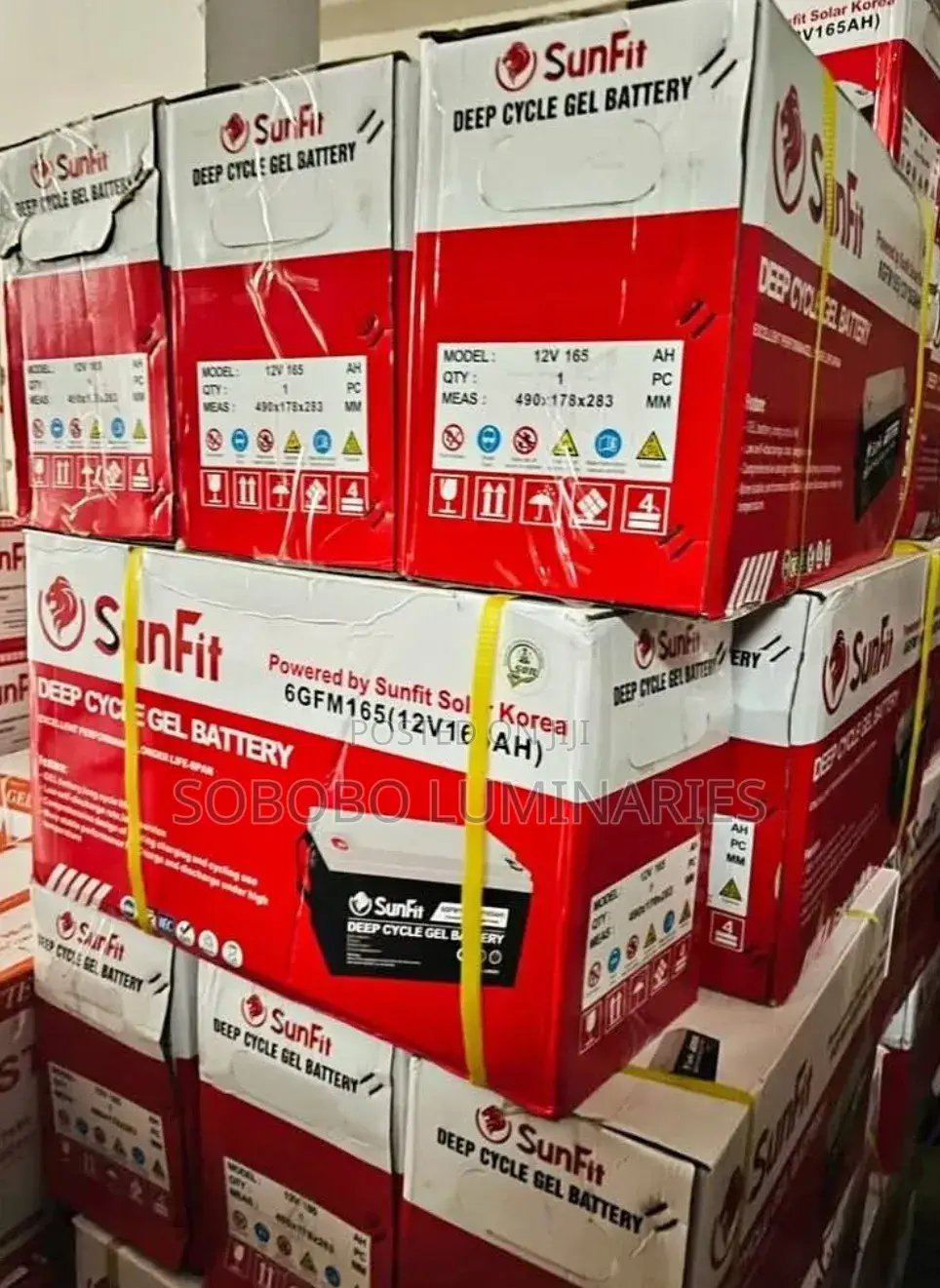 165ahms 12v Sunfit Quality