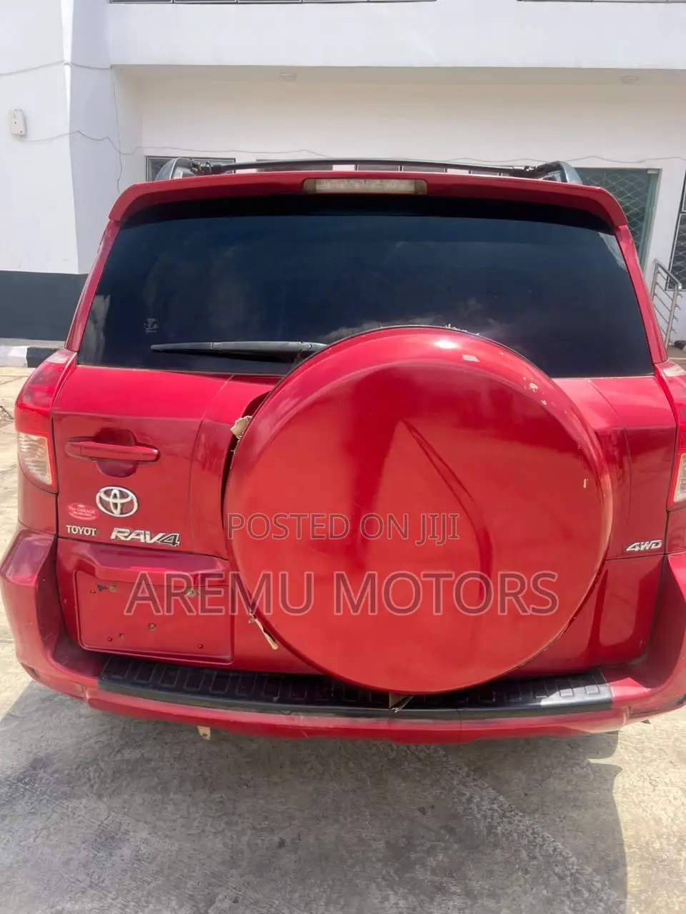 Toyota RAV4 2008 Red