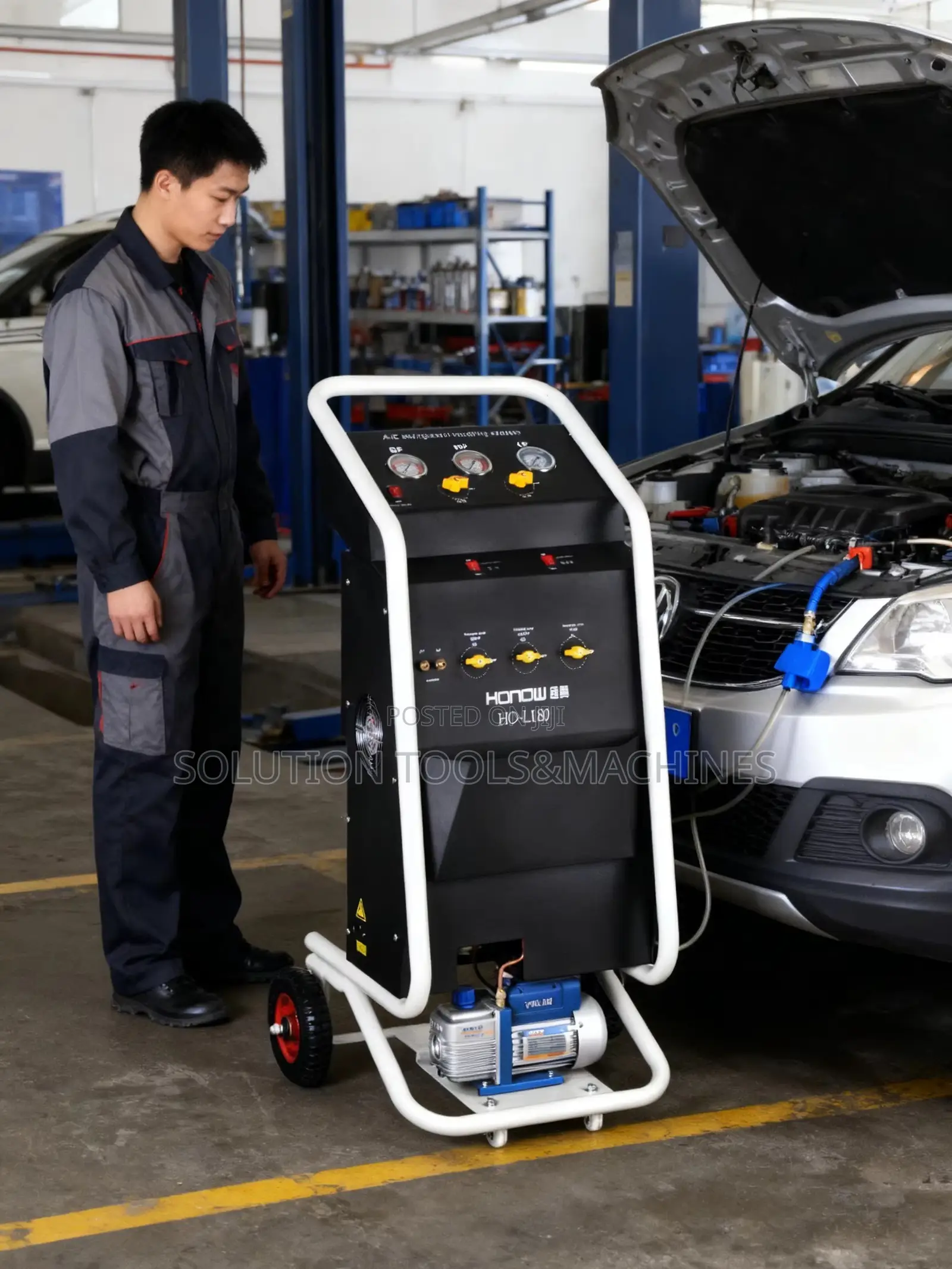 Automatic AC Recovery Machine