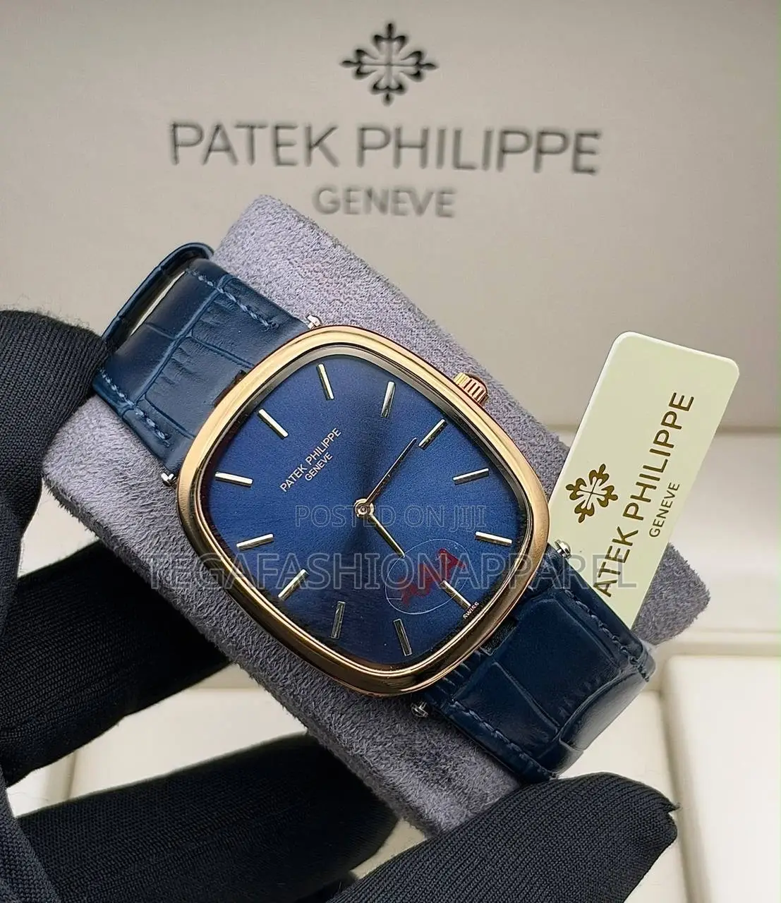 Patek Philippe Ellispe Genuine Leather Watch
