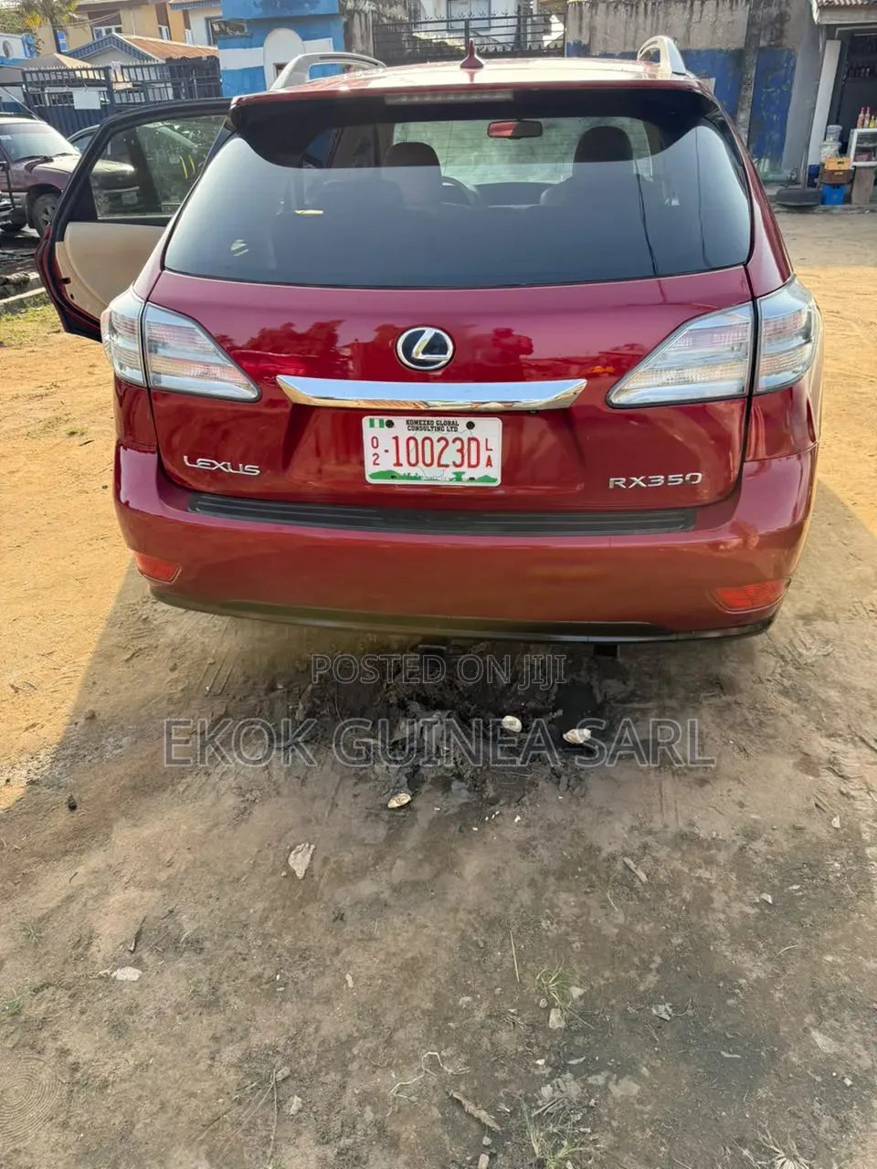 Lexus RX 350 2010 Burgundy