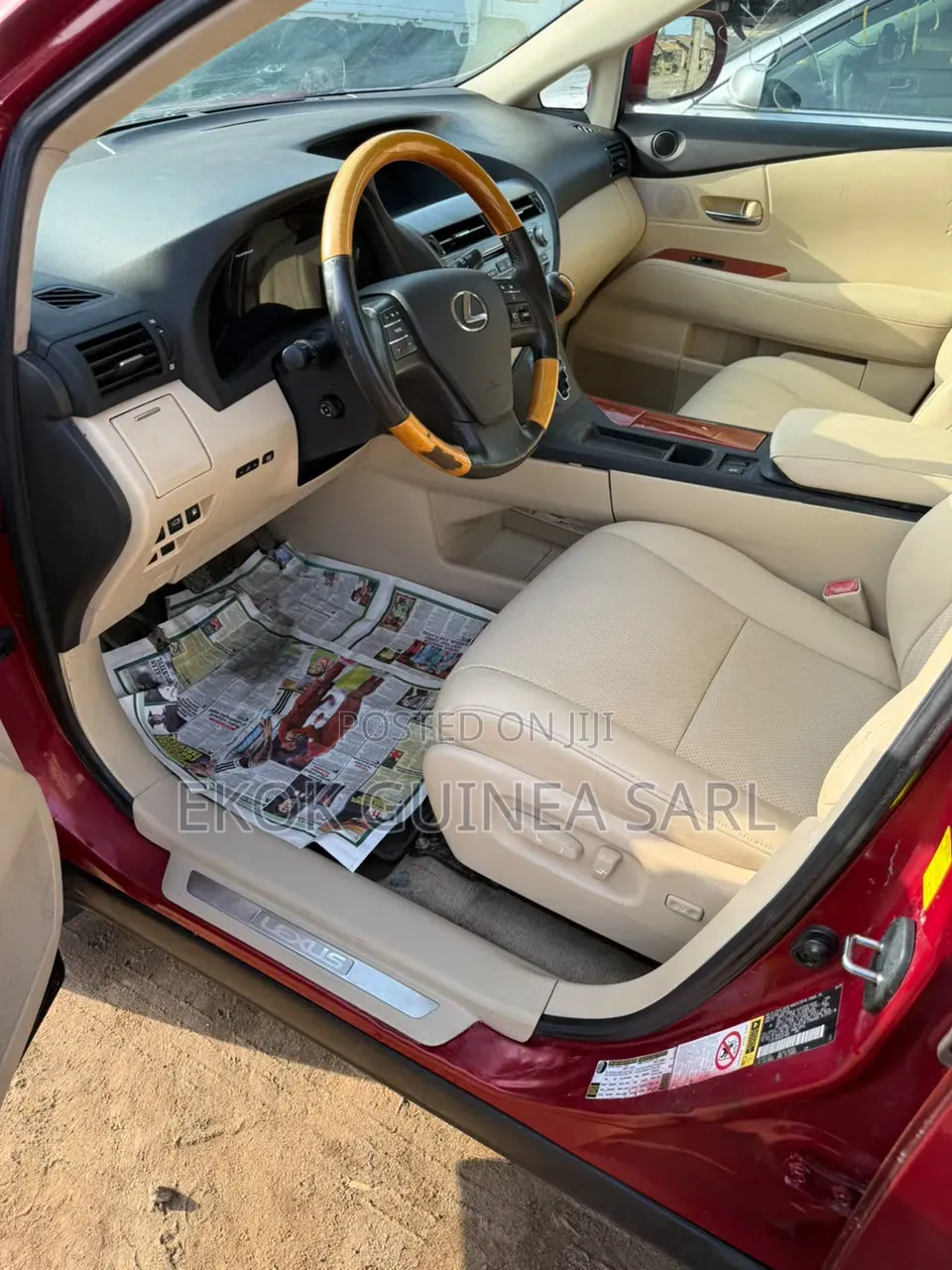 Lexus RX 350 2010 Burgundy