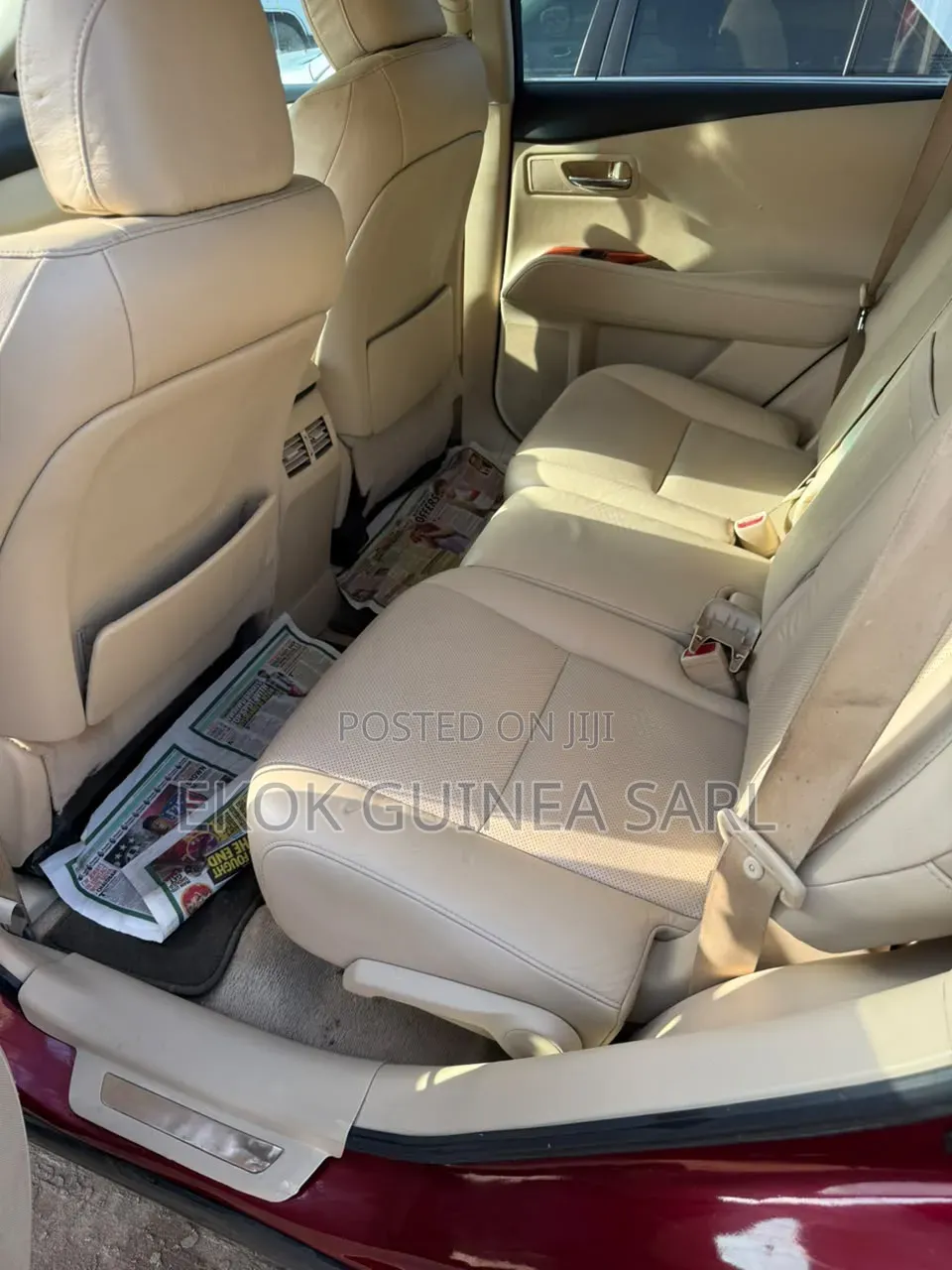 Lexus RX 350 2010 Burgundy