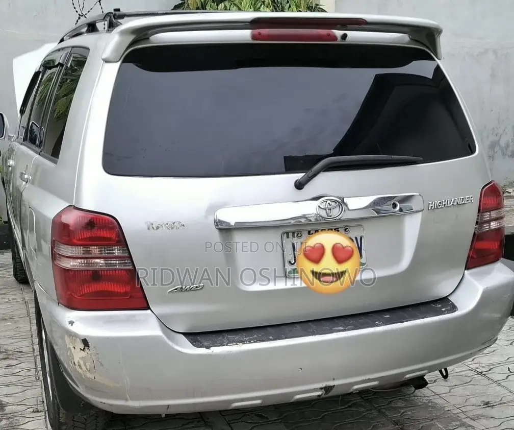 Toyota Highlander 4x4 2005 Silver