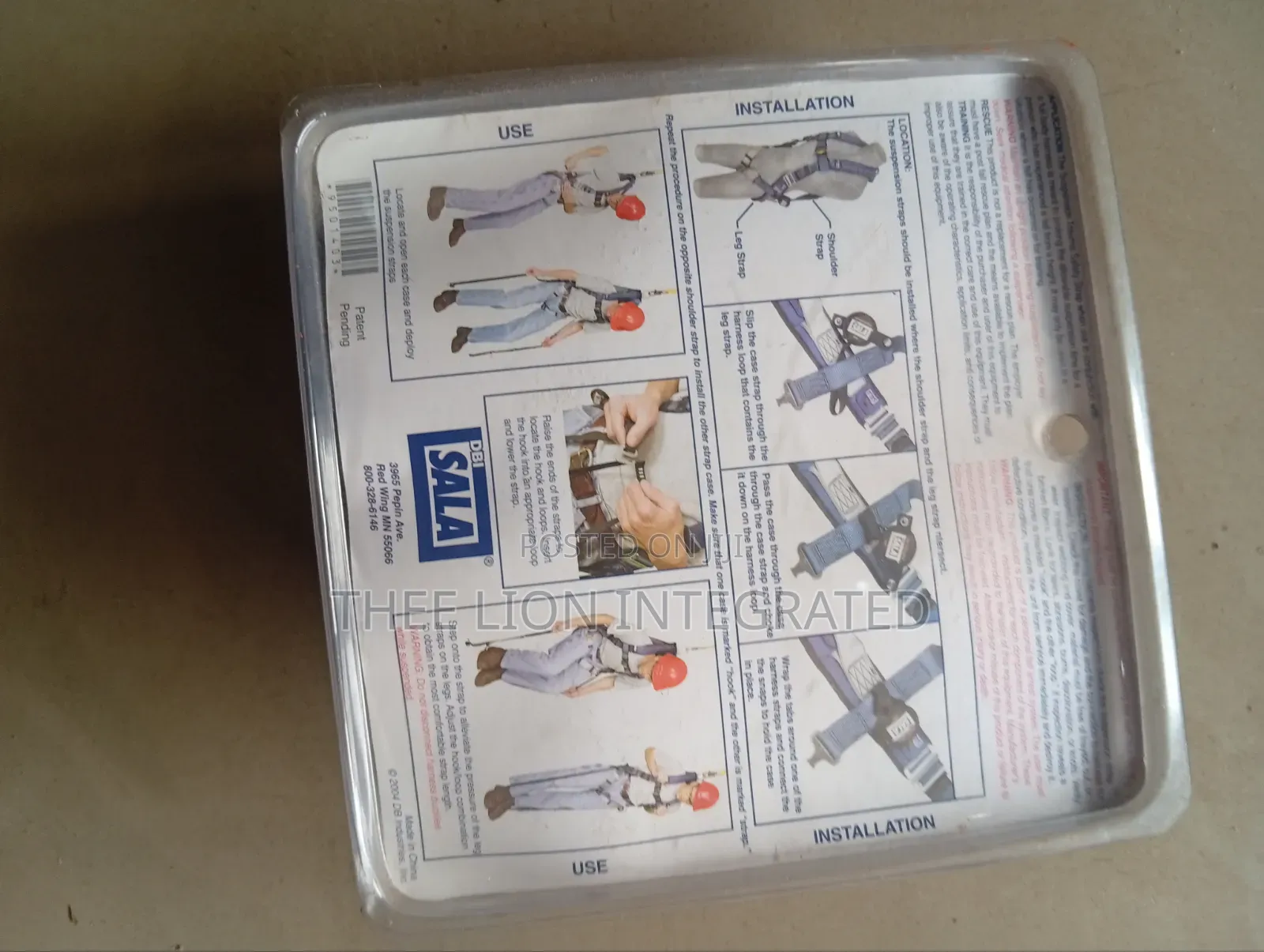 Brand New 3M DBI-SALA Suspension Trauma Safety Straps - Pair