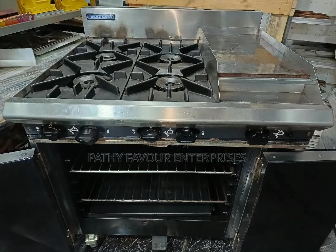 4 Burner Industrial Gas Cooker