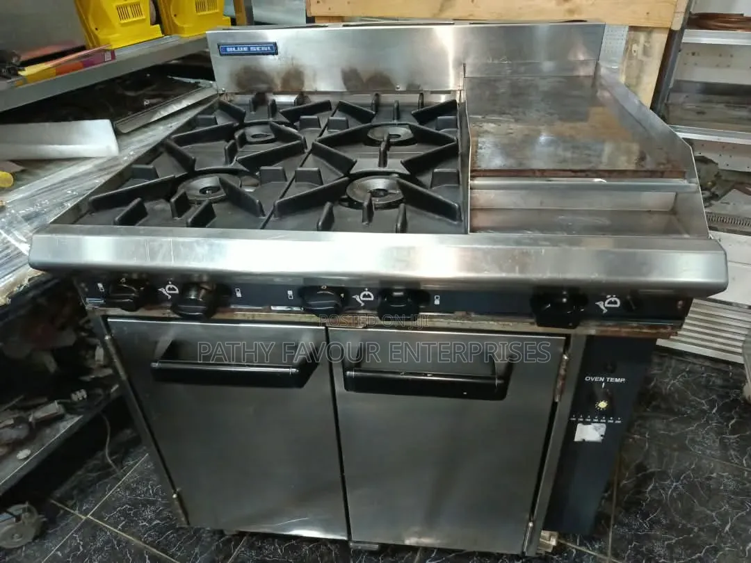 4 Burner Industrial Gas Cooker