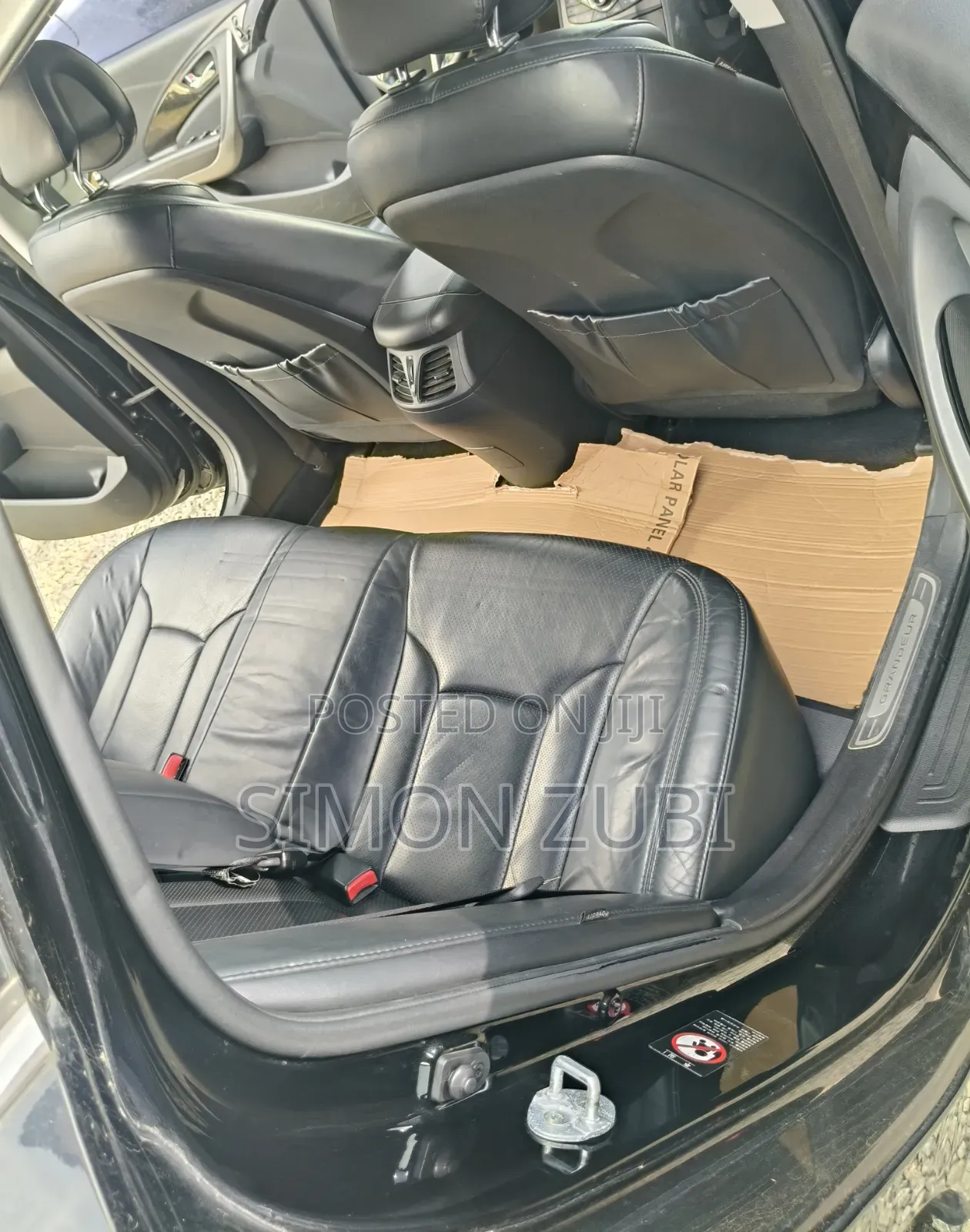 Hyundai Grandeur 2014 Black