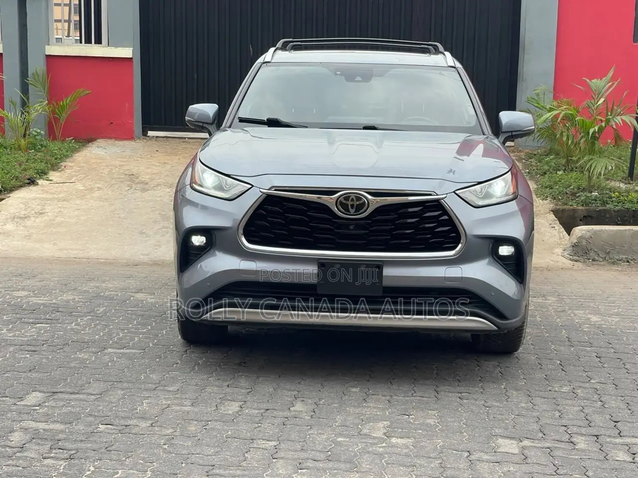 Toyota Highlander Platinum AWD 2020 Gray
