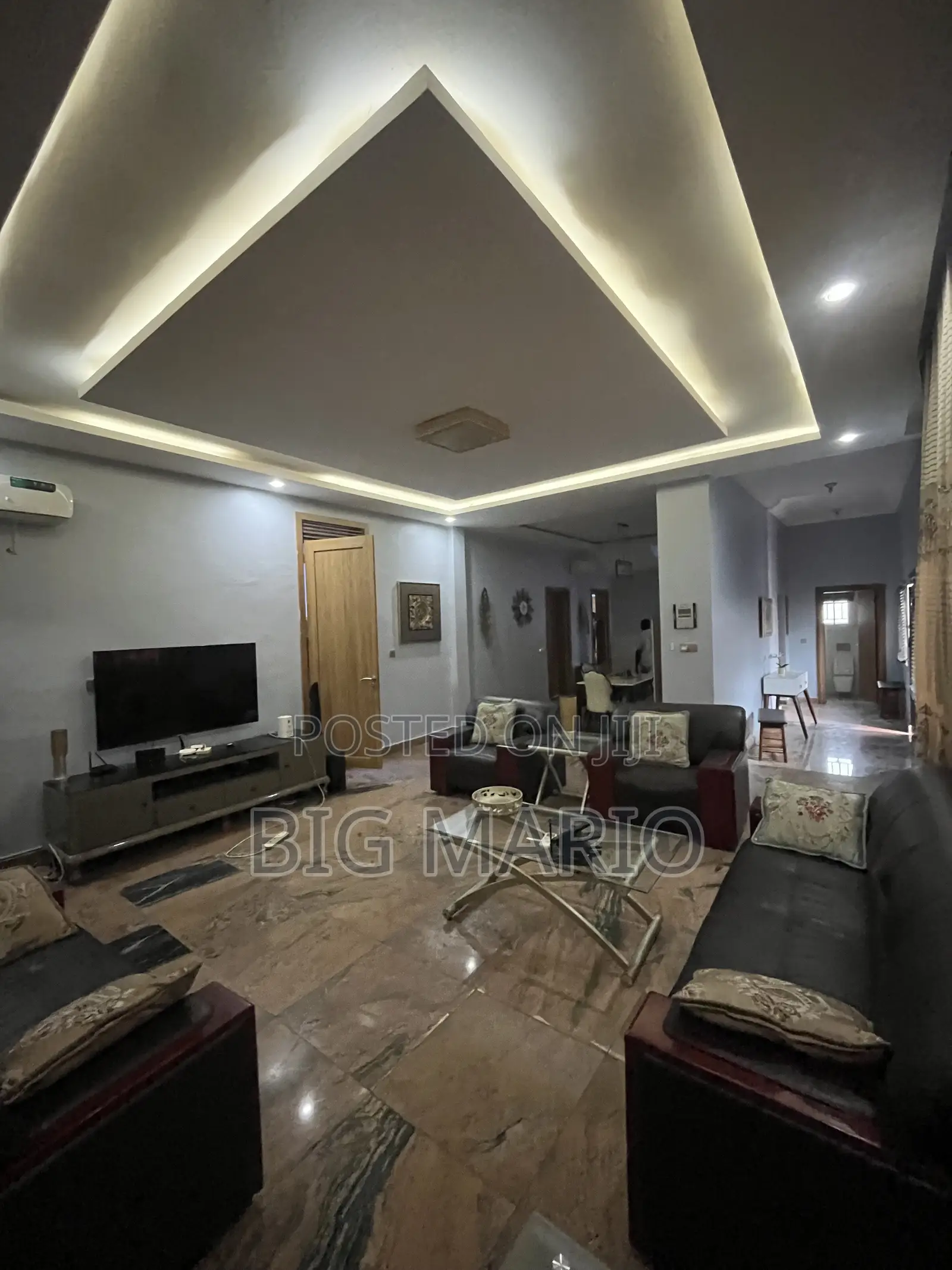 Furnished 4bdrm Duplex in Guzape Main for rent