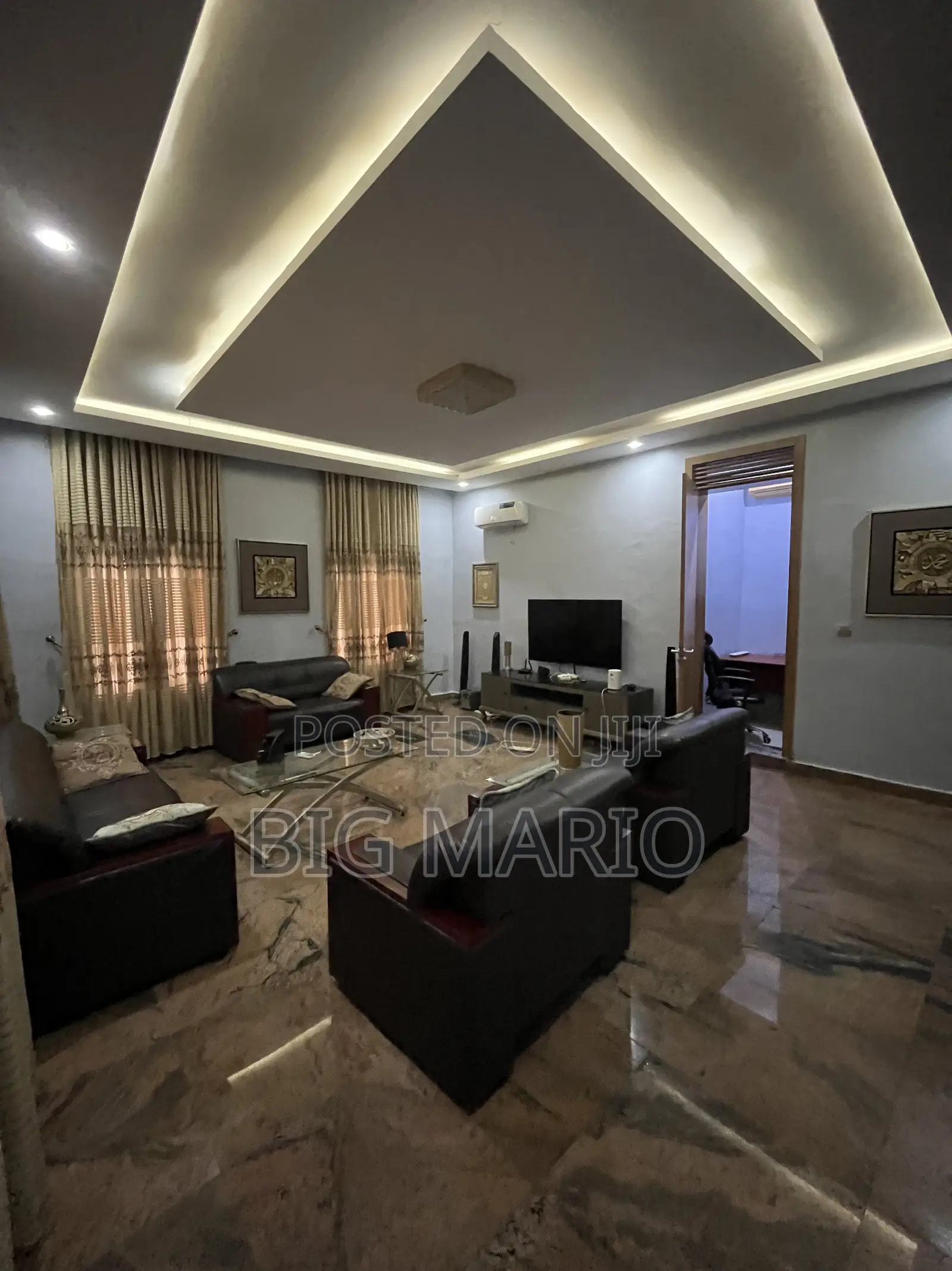 Furnished 4bdrm Duplex in Guzape Main for rent