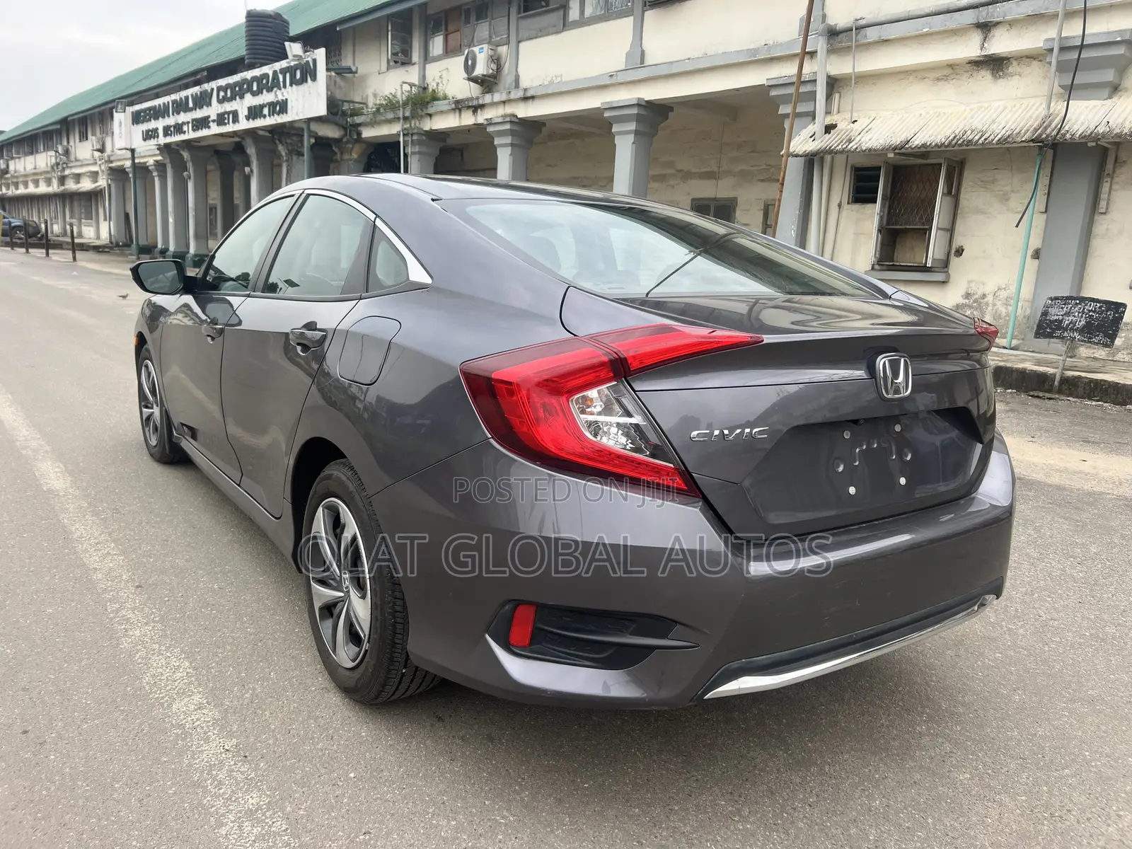 Honda Civic EX 2021 Gray