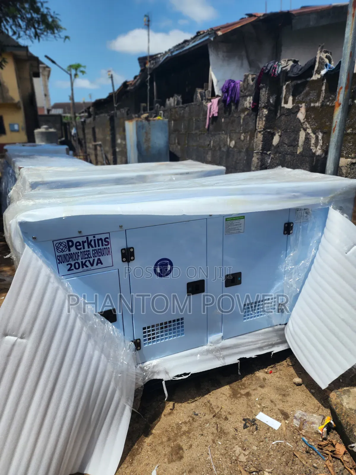 20kva Perkins Copper Diesel Soundproof Generator {2 Years Warranty}