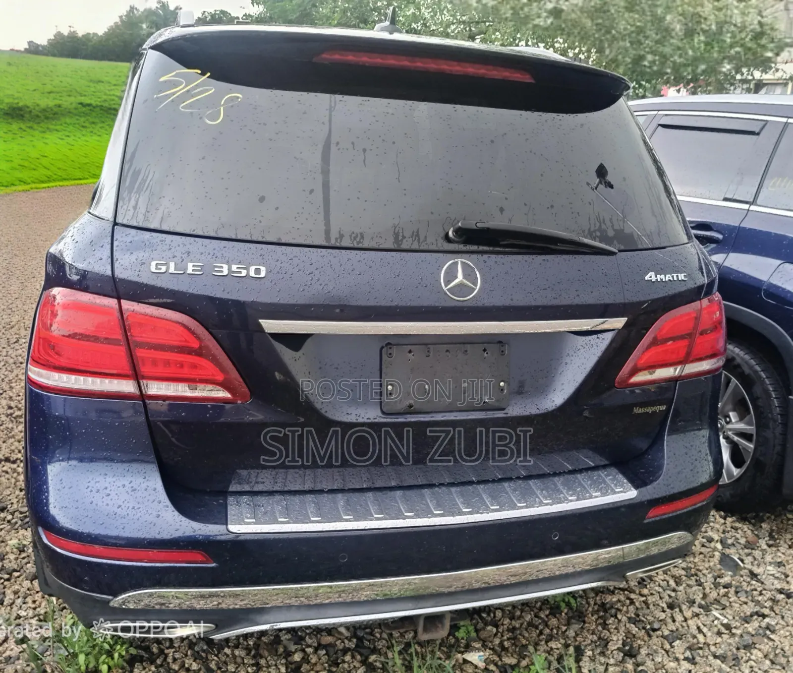 Mercedes-Benz GLE-Class GLE 350d 4MATIC 2017 Blue