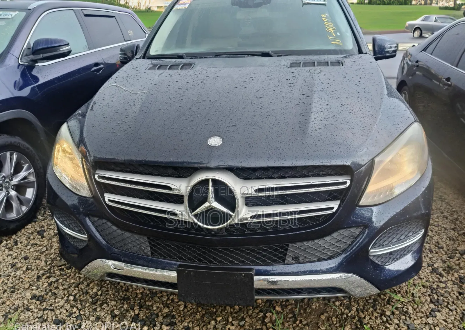 Mercedes-Benz GLE-Class GLE 350d 4MATIC 2017 Blue