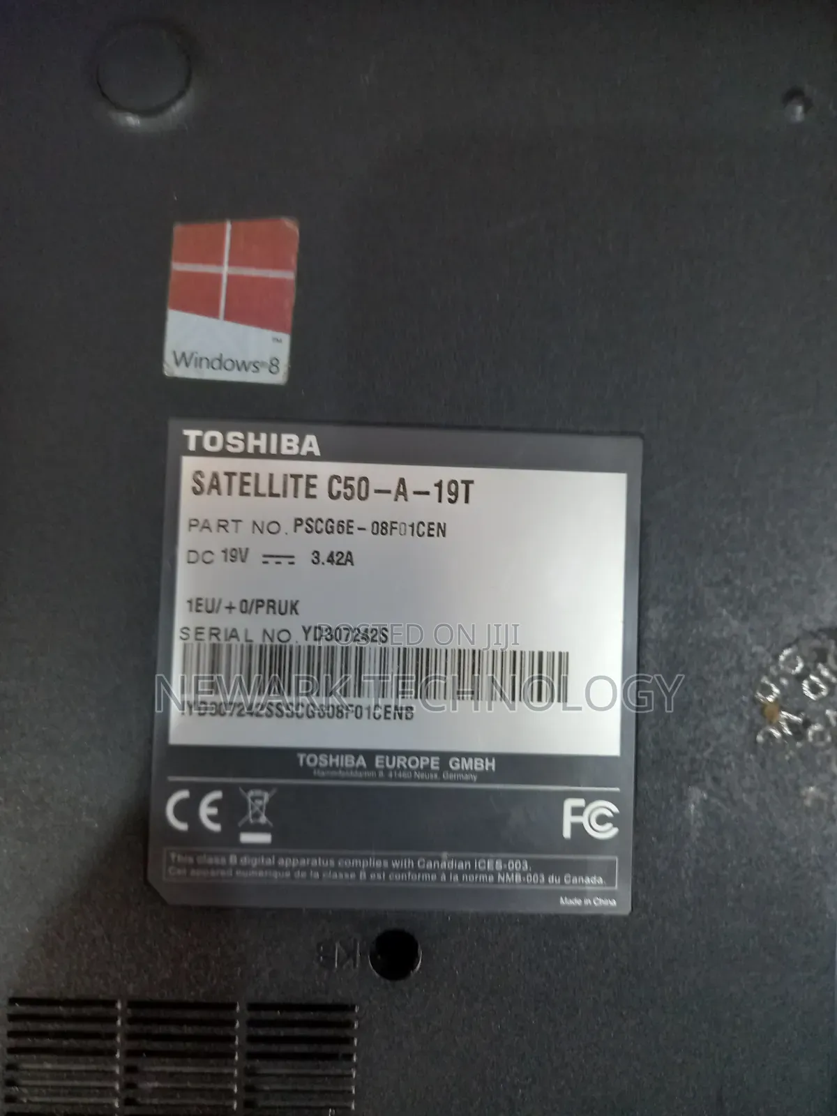 Laptop Toshiba C50 4GB Intel HDD 500GB