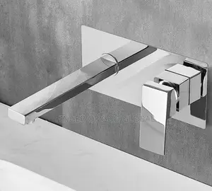Modern Wall-Mounted Bathroom Basin Mixer Tap