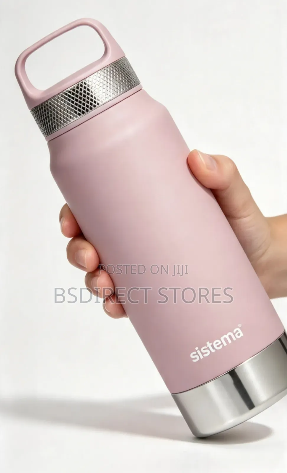 Sistema PINK Hydrate Stainless Steel Bottle- 1000ml Double Wall Vacuum
