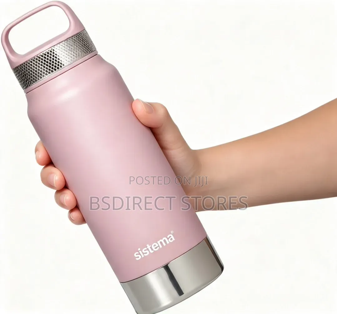 Sistema PINK Hydrate Stainless Steel Bottle- 1000ml Double Wall Vacuum