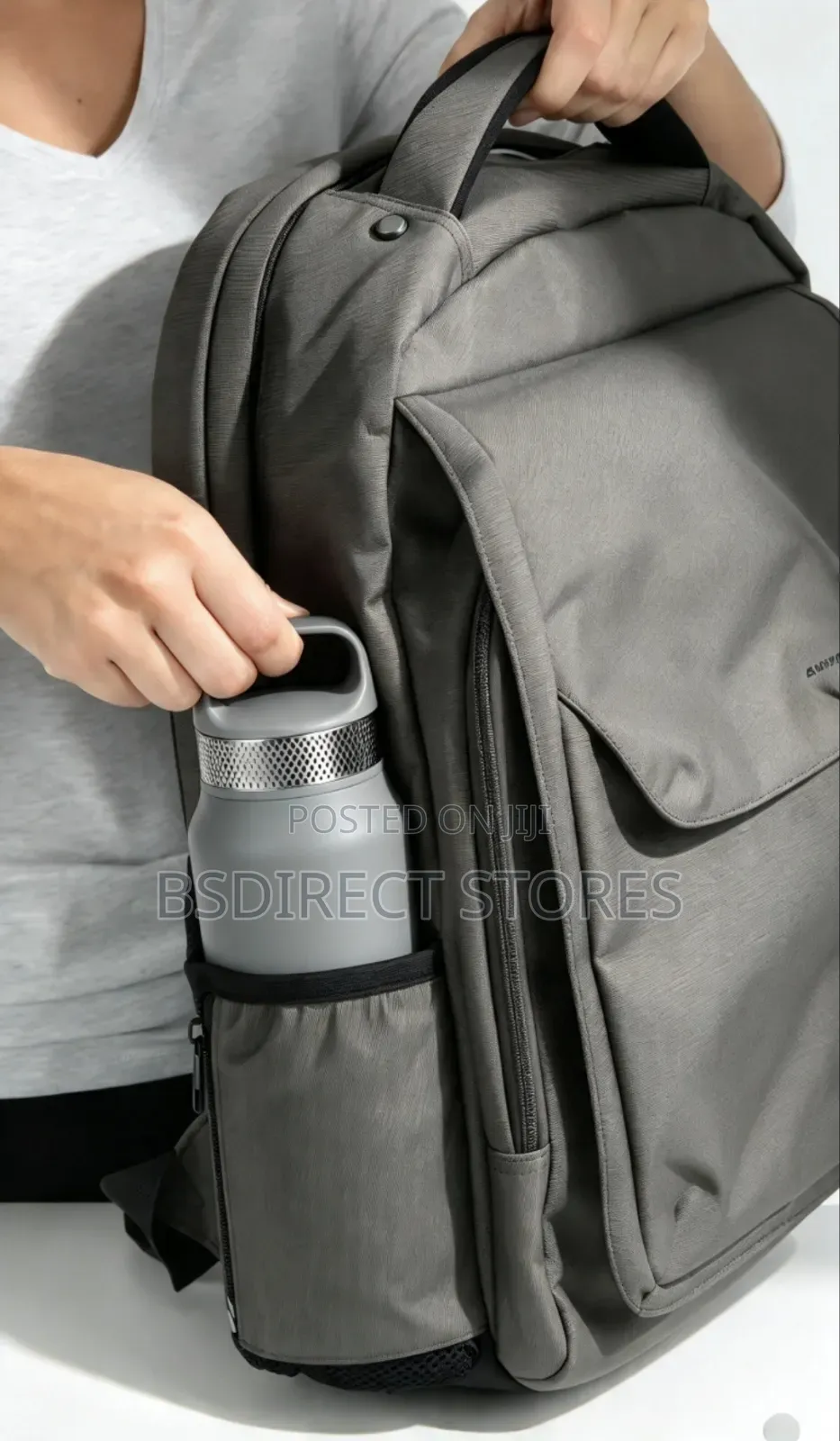 Sistema Grey Hydrate Steel Vacuum Bottle – 1000ml Double Wall Flask