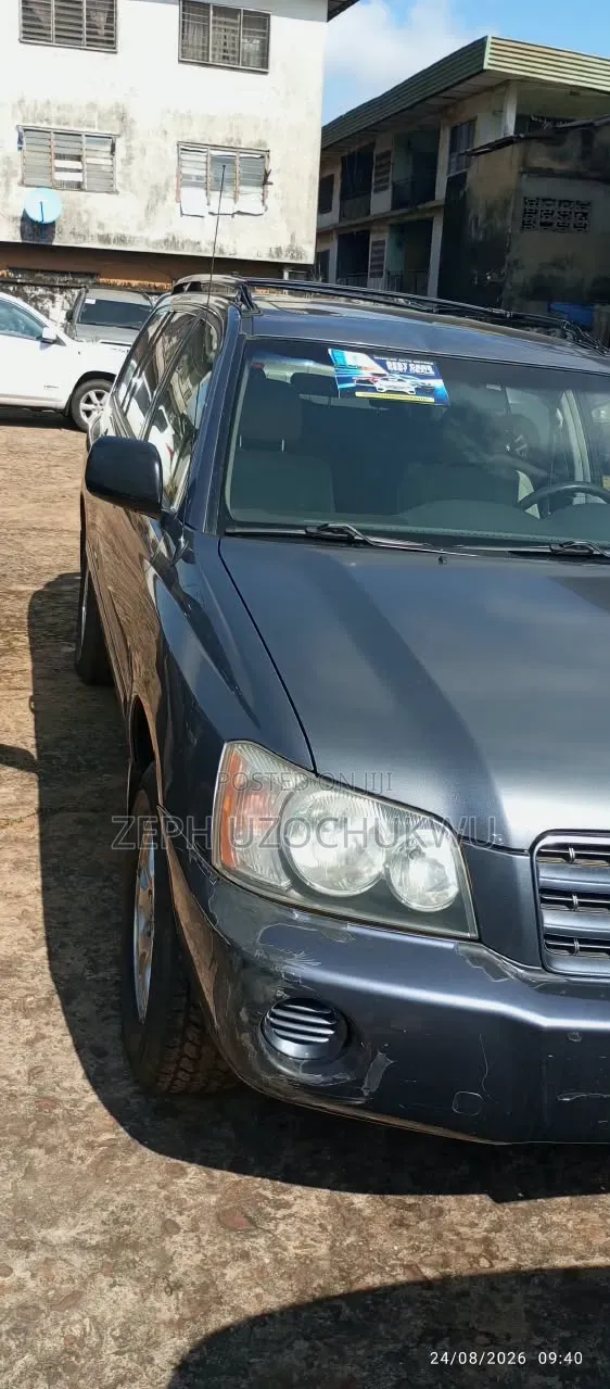 Toyota Highlander V6 AWD 2003 Gray