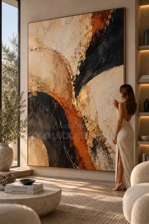 Brown and Gold Canvas