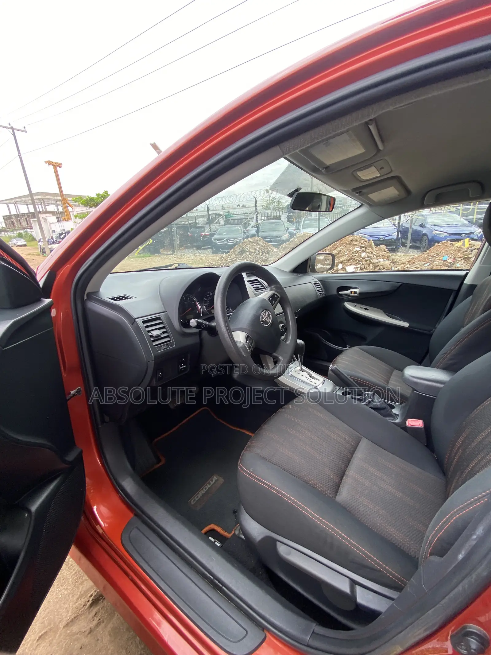 Toyota Corolla S 4dr Sedan (1.8L 4cyl 4A) 2013 Orange