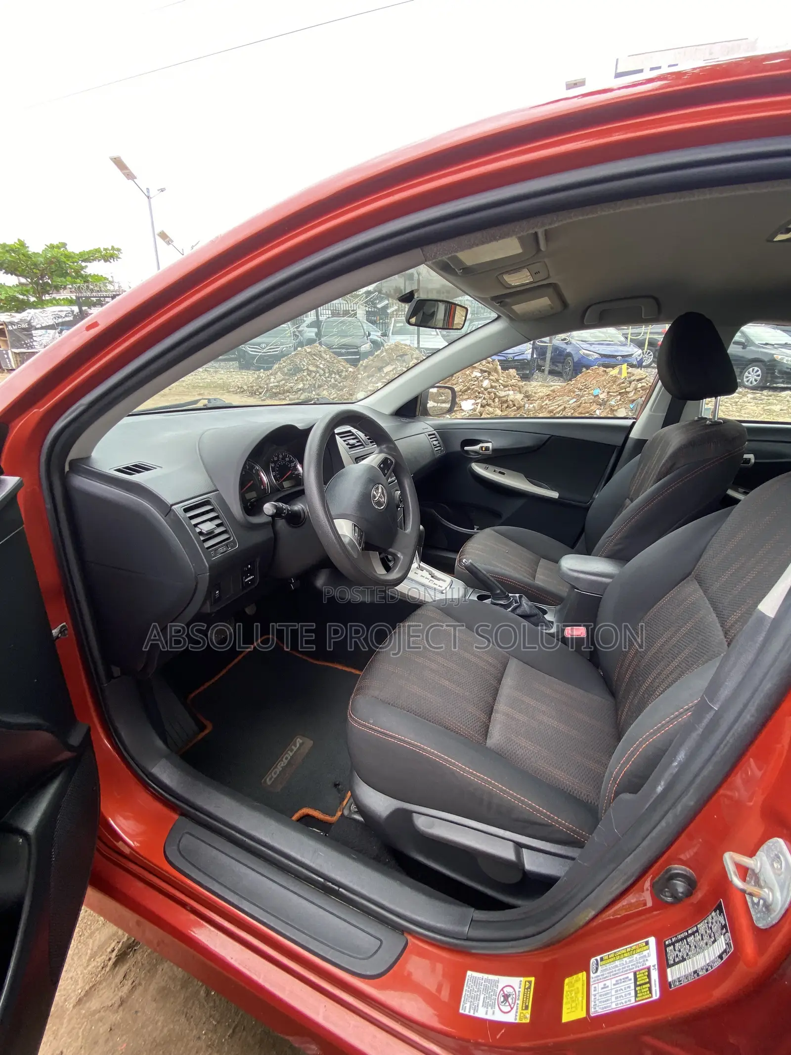 Toyota Corolla S 4dr Sedan (1.8L 4cyl 4A) 2013 Orange