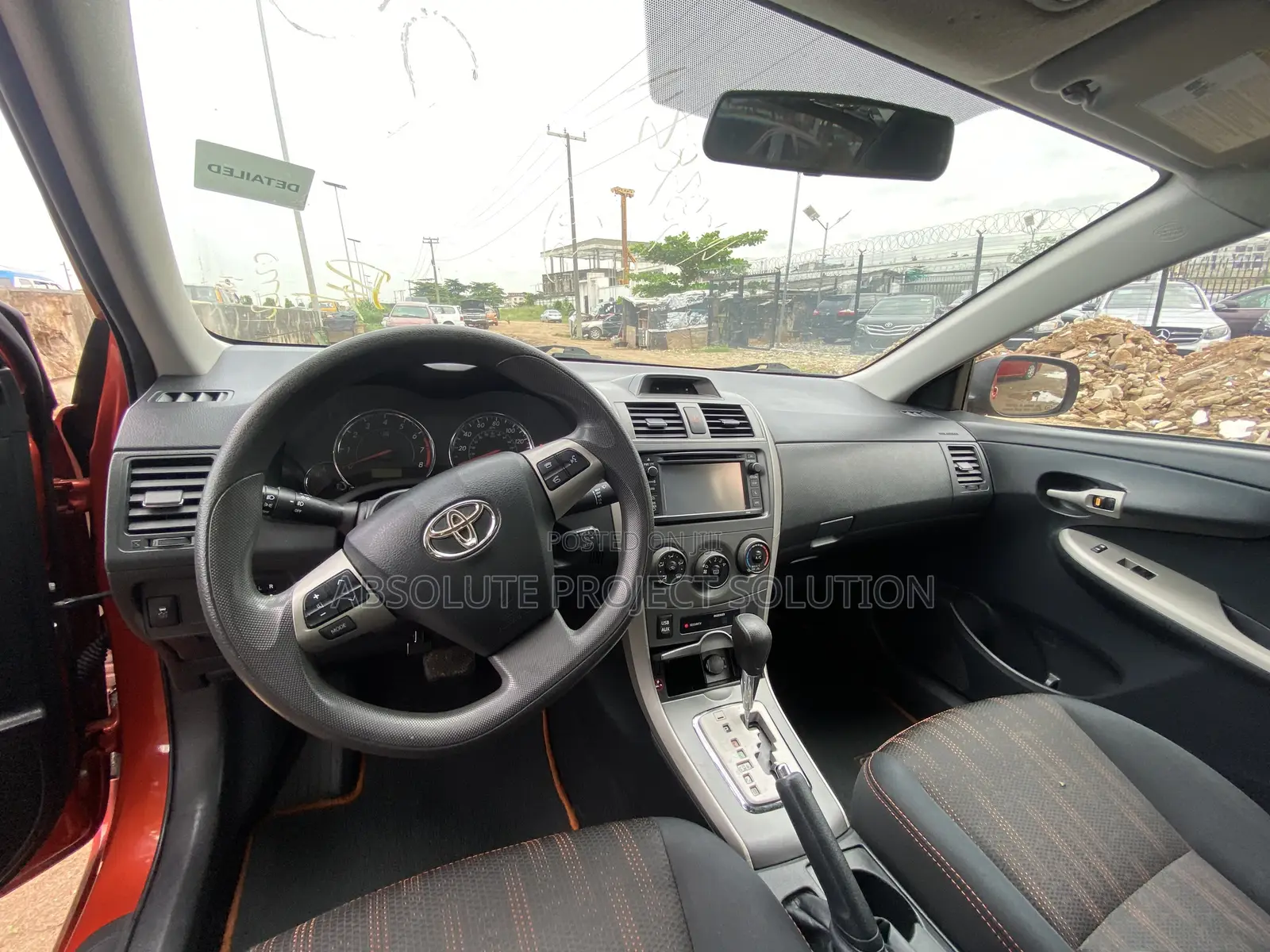 Toyota Corolla S 4dr Sedan (1.8L 4cyl 4A) 2013 Orange