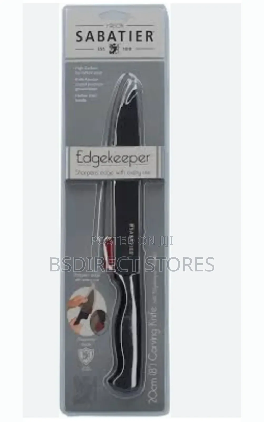 Sabatier Maison Edgekeeper Chef's 20cm Carving Knife With Sharpener