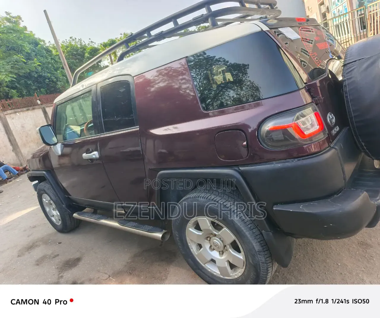 Toyota FJ Cruiser 2006 Maroon