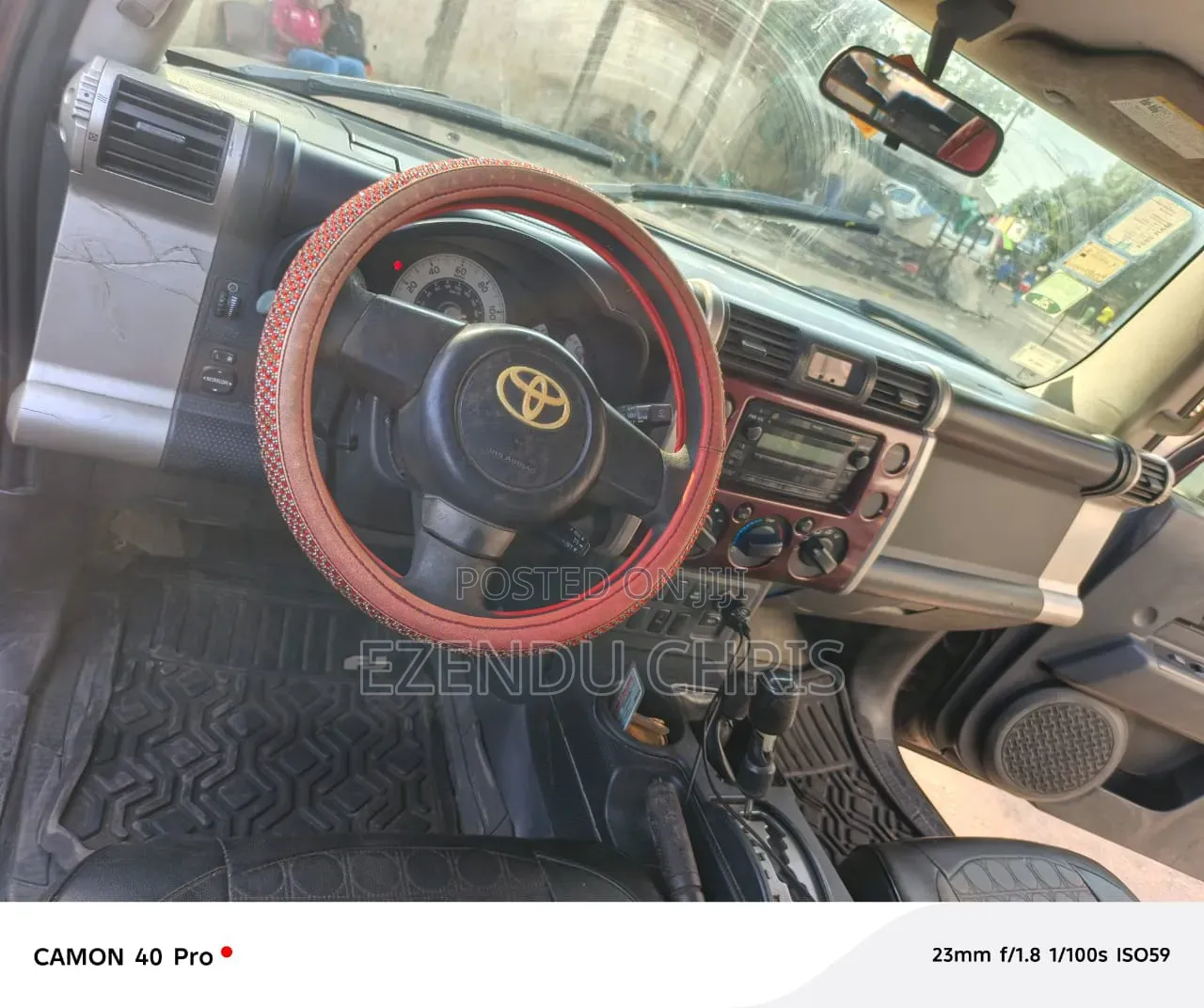 Toyota FJ Cruiser 2006 Maroon
